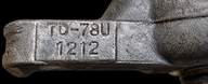 Zündverteiler Kennzeichnung TD78U Honda Civic EJ9 EJ6